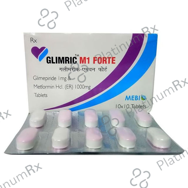 Glimric M1 Forte Tablet ER