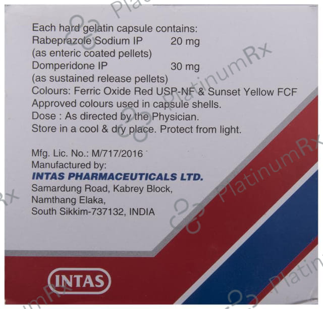 Rabium DSR 30/20mg Capsule SR 15s