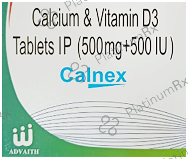 Calnex 500mg/500IU Tablet 15s