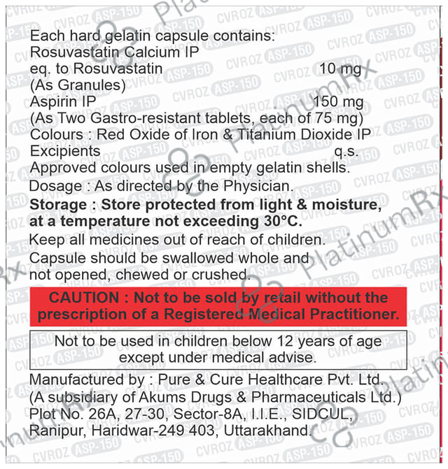 Cvroz ASP 150 Capsule