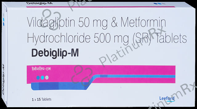 Debiglip M 500/50mg Tablet SR 15s