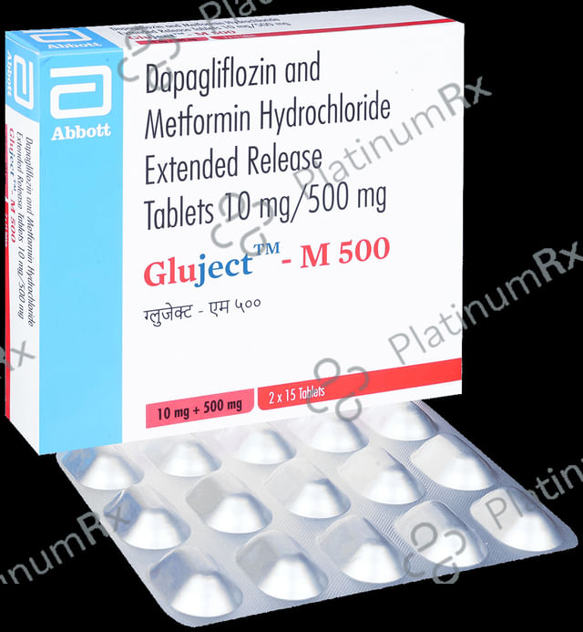 Gluject M 500mg Tablet ER 15s