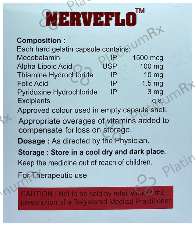 Nerveflo Capsule 10s