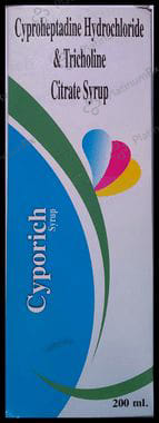 Cyporich Syrup 200 Syrup Saksham Pharma Ind