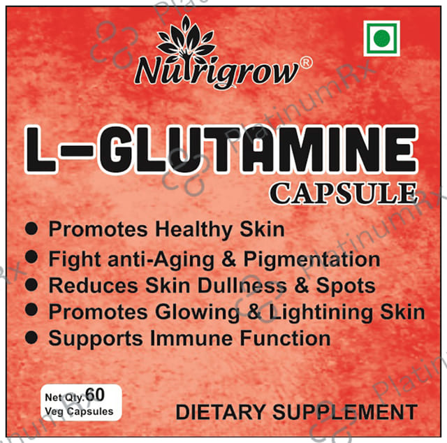 Nutrigrow L-Glutamine Capsule