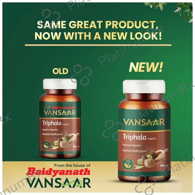 Vansaar Triphala Tablet 60s