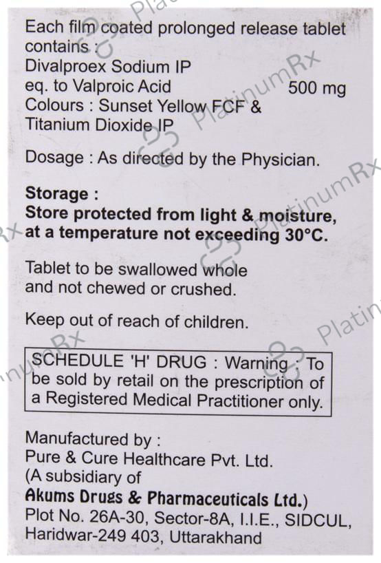 Cognirex-OD 500 Tablet PR