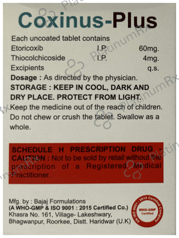 Coxinus-Plus Tablet