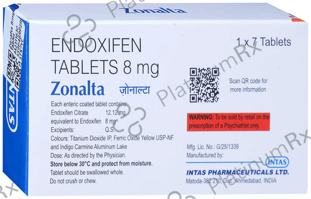 Zonalta 8mg Tablet 7s