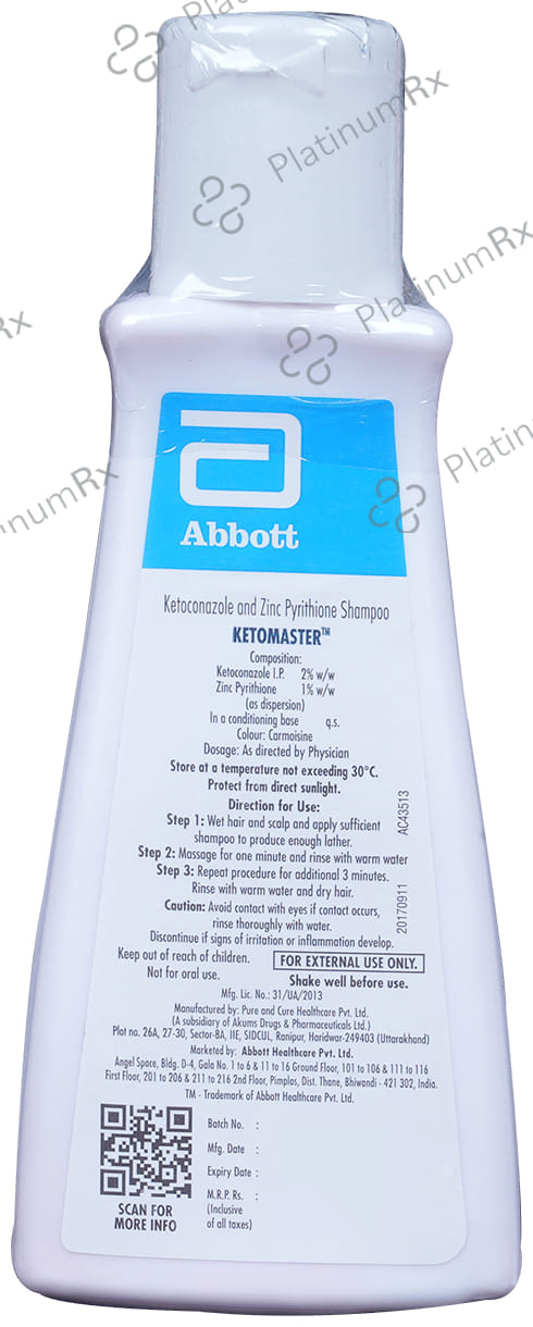 Ketomaster Shampoo 100ml