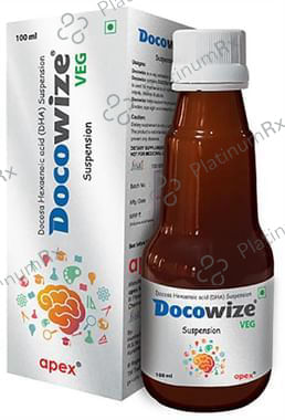 Docowize Veg 200mg Suspension 100ml