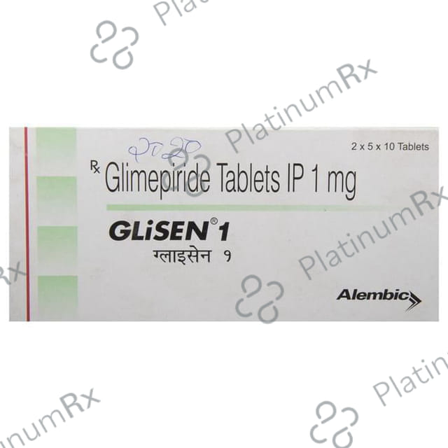 Glisen 1mg Tablet 10s