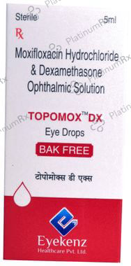 Topomox DX Eye Drop BAK Free