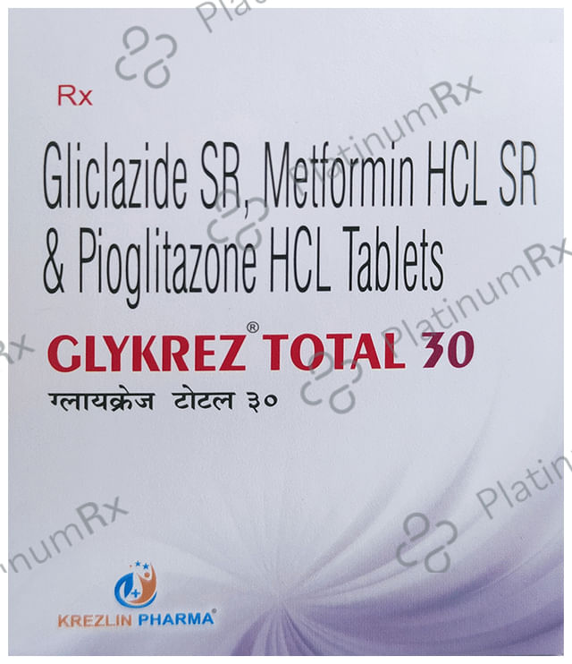 Glykrez Total 30 Tablet SR