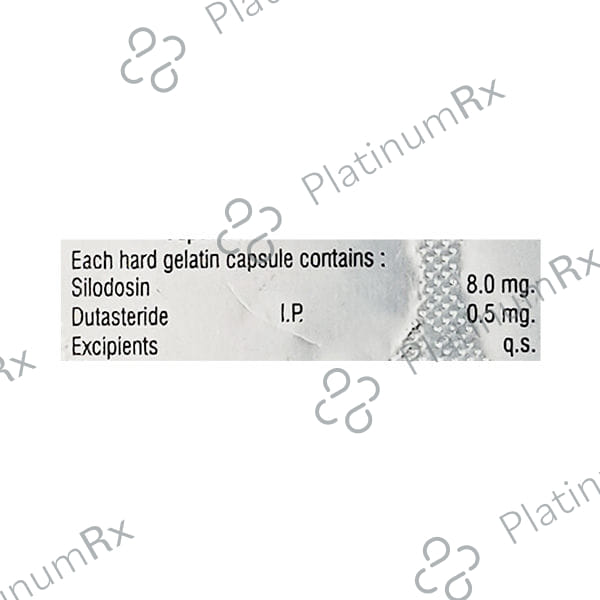 Silonext D 8mg/0.5mg Tablet