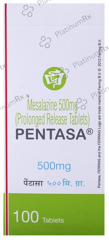 Pentasa PR 500mg Tablet 10s