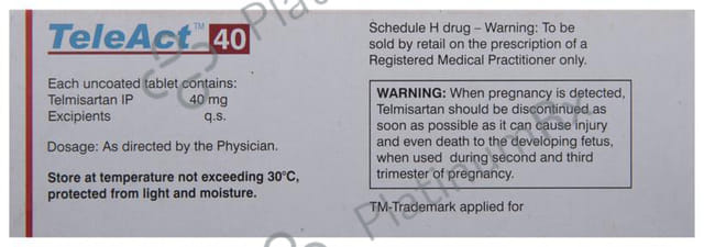 Teleact 40mg Tablet 10s
