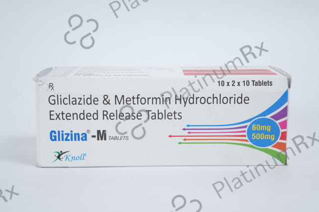Glizina M 60/500mg Tablet 10s
