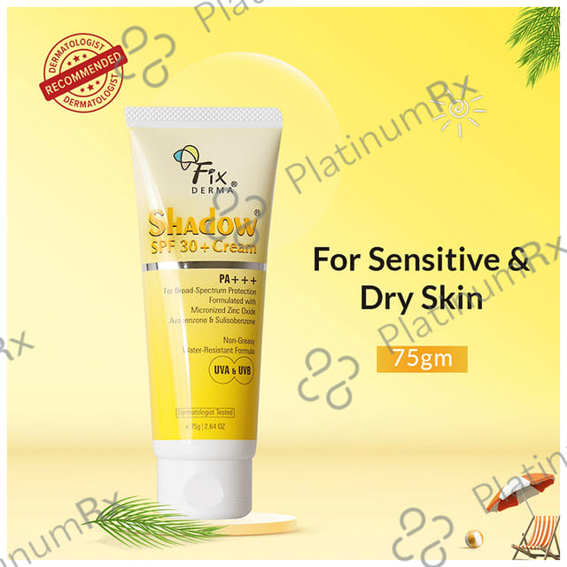 Fixderma Shadow SPF 50+ Sunscreen 75 gm