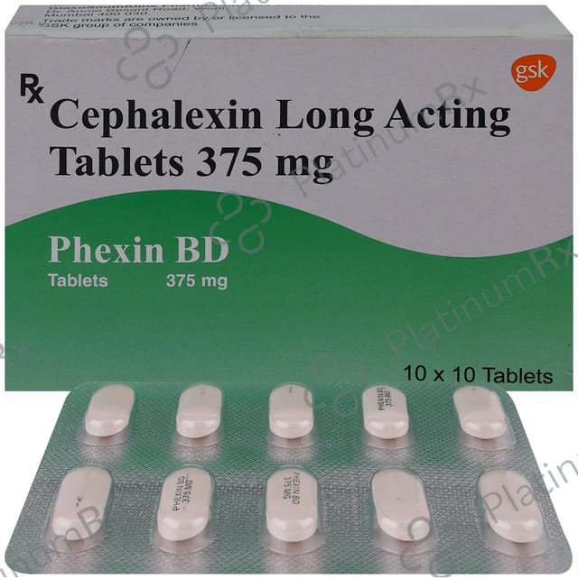 Phexin BD 375mg Tablet 10s