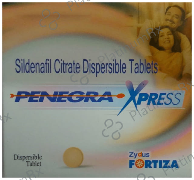 Penegra Xpress 25mg Tablet 4s