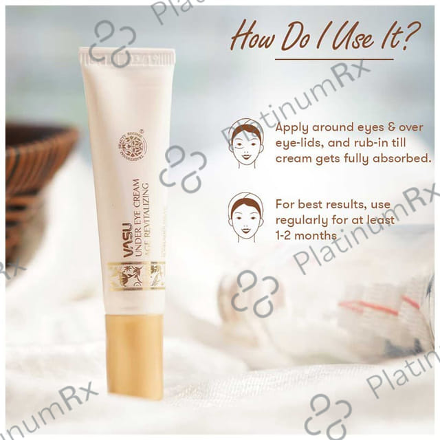 Vasu Under Eye Cream Age Revitalizing