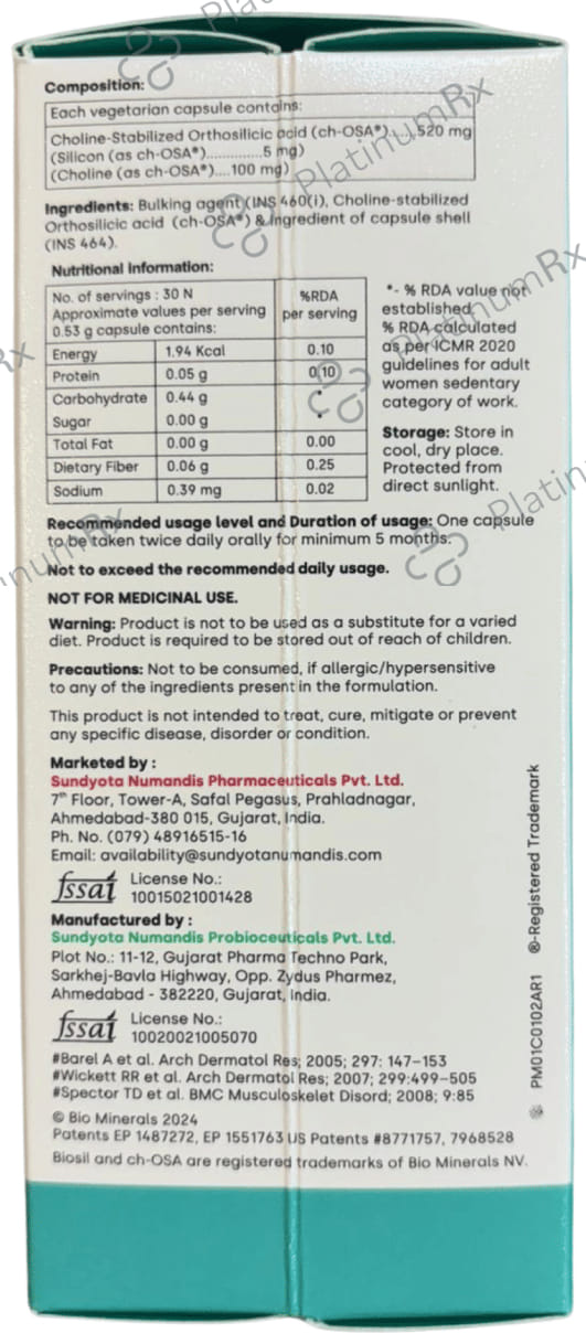 Biosil Veg Capsule 30s