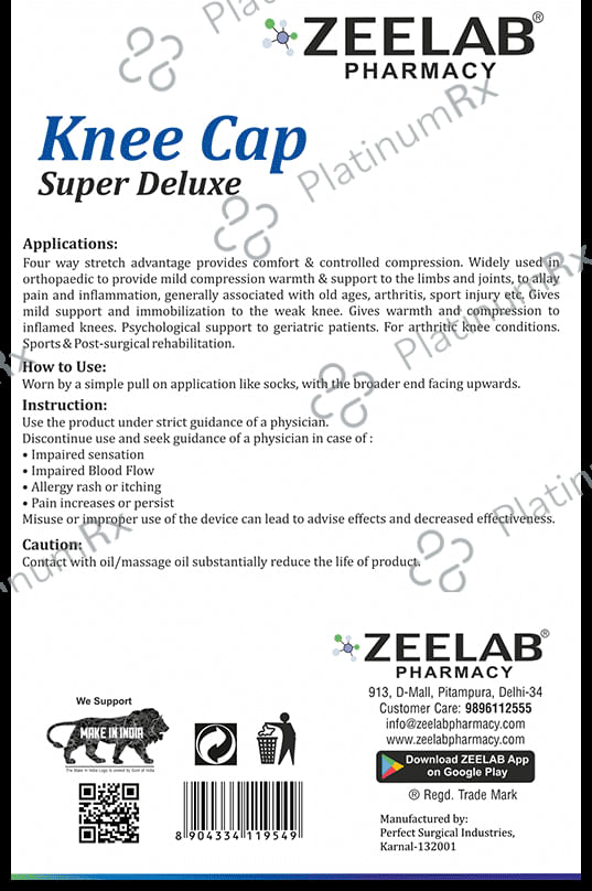 Zee Laboratories Knee Capsule Large