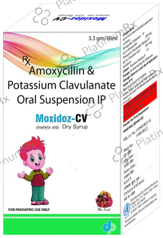 Moxidoz-CV Dry Syrup