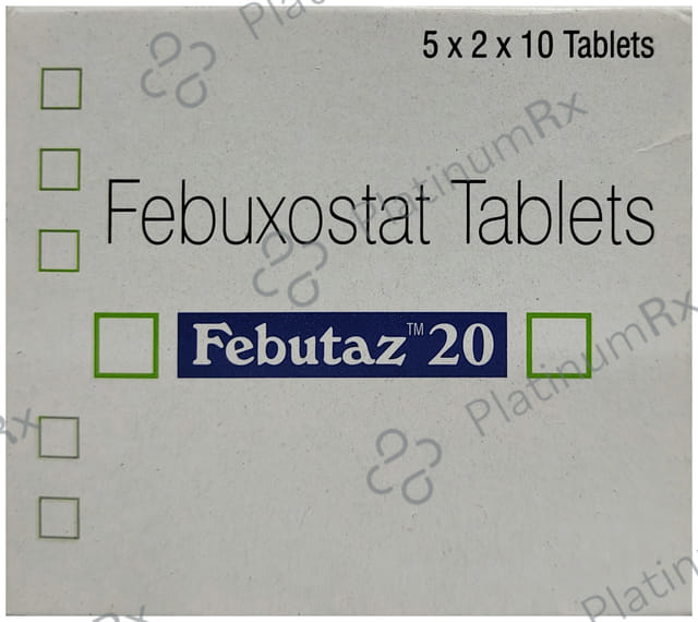Febutaz 20mg Tablet 10s