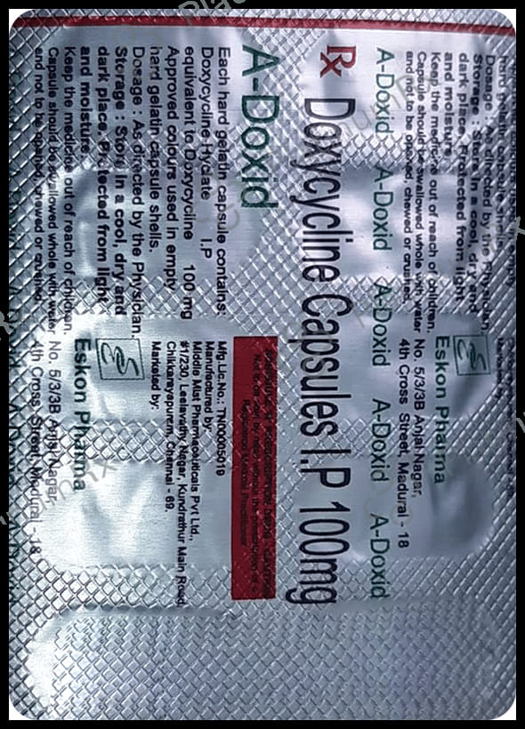 A Doxid 100mg Capsule 10s