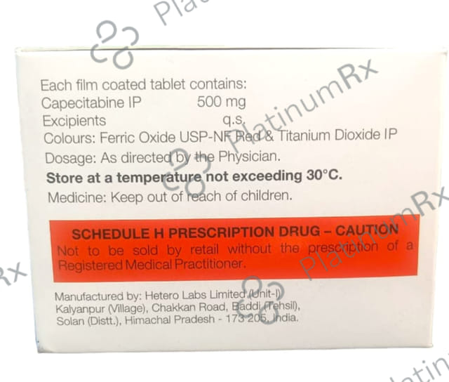 Capecitime 500mg Tablet 10s