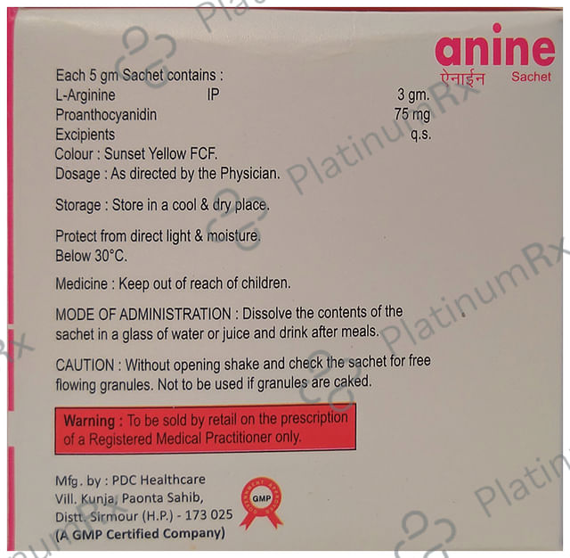 Anine Sachet Orange Sugar Free