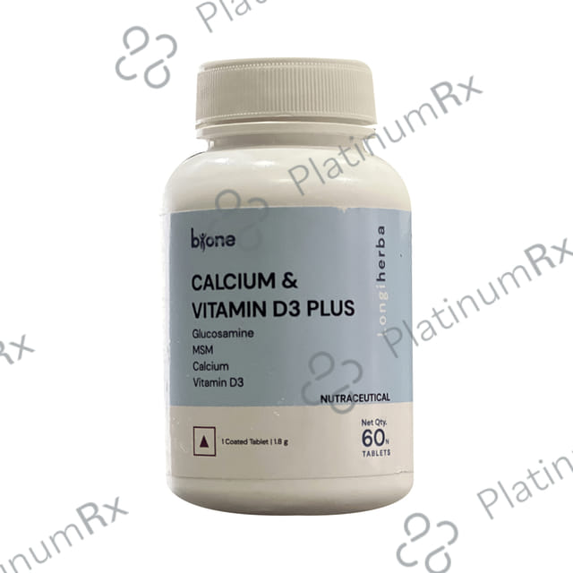 Bione Calcium & Vitamin D3 Plus Tablet 60s