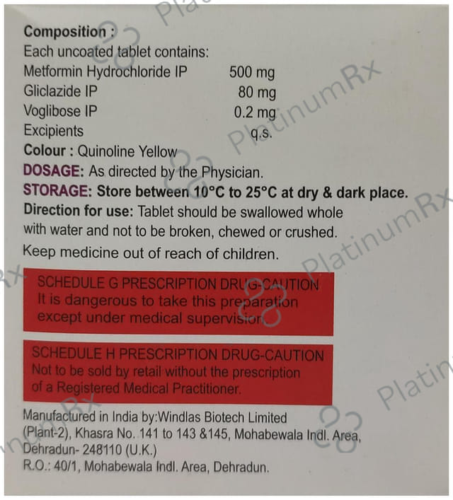 Prizide MV 0.2/500/80mg Tablet 15s