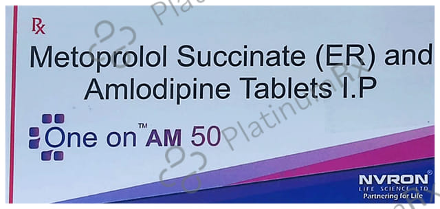 One on AM 50mg Tablet ER 10s