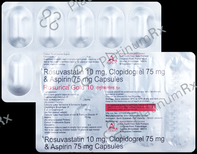 Rosurica Gold 10mg Capsule 10s