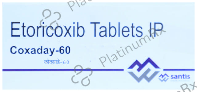 Coxaday 60mg Tablet 10s