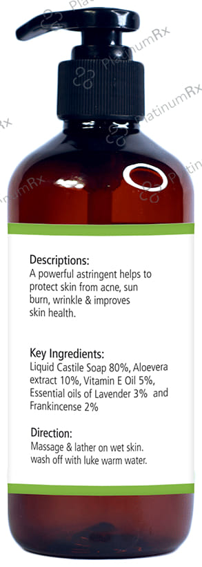 Natuur Anti Ageing Skin Repair Body Wash Lavender & Frankincense