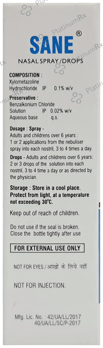 Sane Nasal Drops