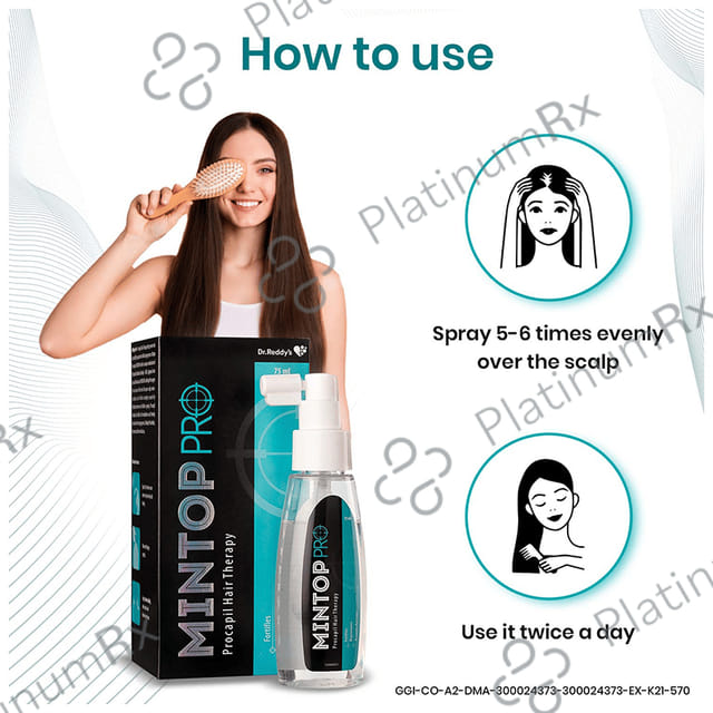 Mintop Pro with Procapil Hair Lotion 75ml
