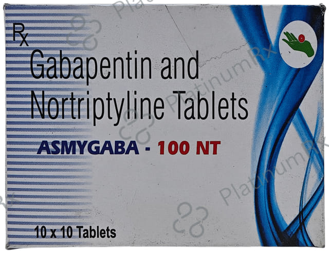 Asmygaba 100/10mg NT Tablet 10s