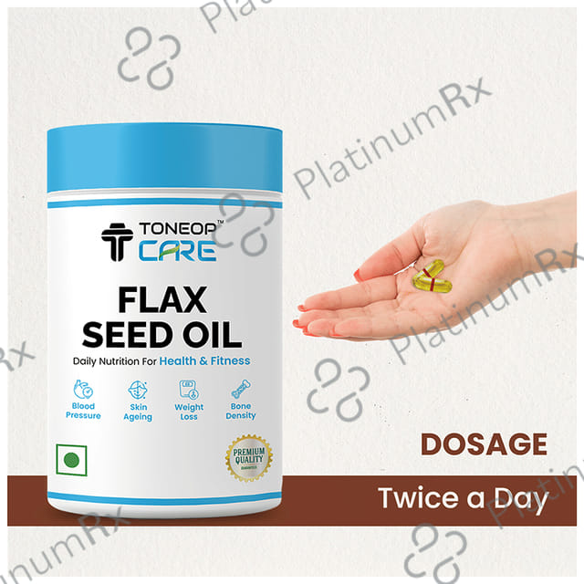 ToneOp Care Flax Seed Oil Capsule 60s