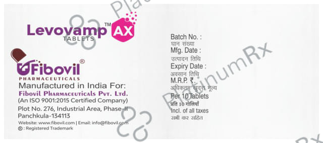 Levovamp AX 60/5mg Tablet 10s