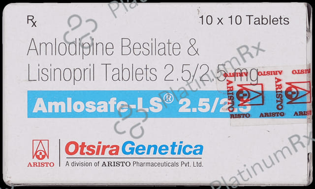 Amlosafe-LS 2.5mg/2.5mg Tablet