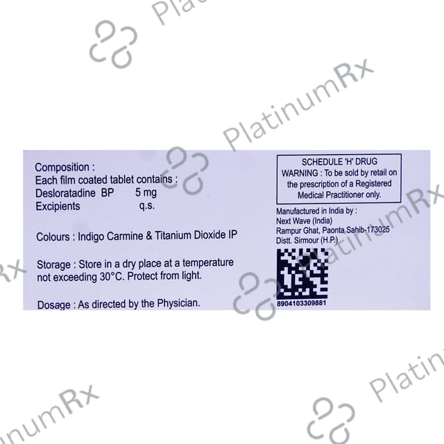 Nucope 5mg Tablet