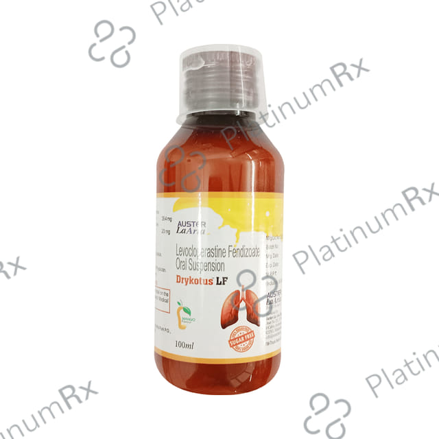Drykotus 35.4mg LF Oral Suspension Mango Sugar Free 100ml