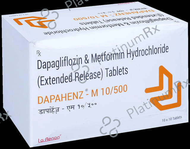 Dapahenz M 10/500mg Tablet ER 10s