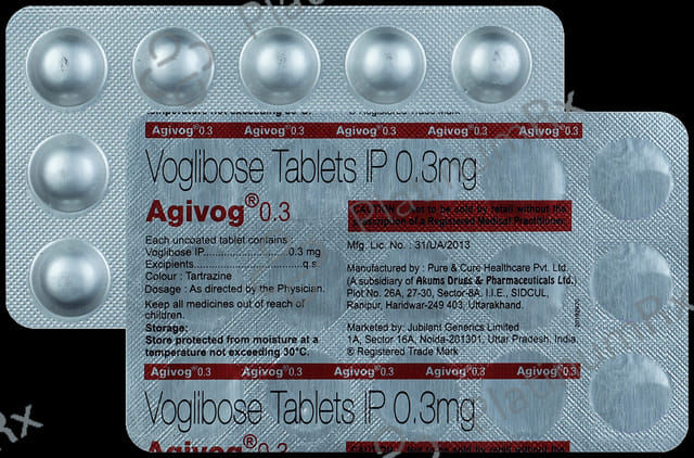 Agivog 0.3mg Tablet 15s