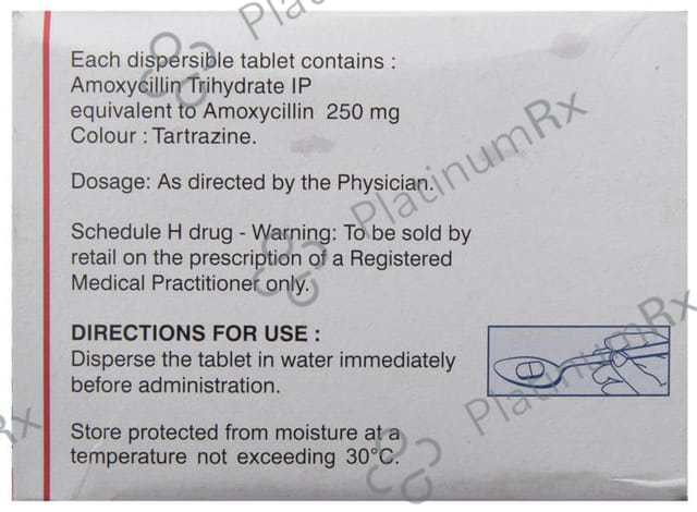 Mox Kid 250mg Tablet DT 15s